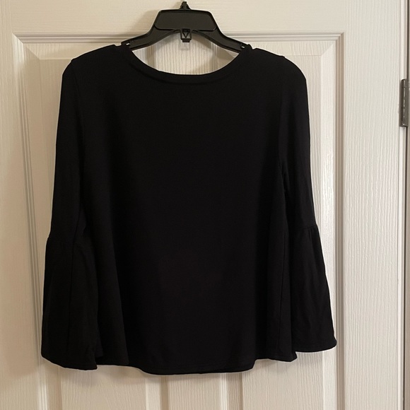 BB DAKOTA Bell Flare Pull Over Sweater in Black - Picture 10 of 13